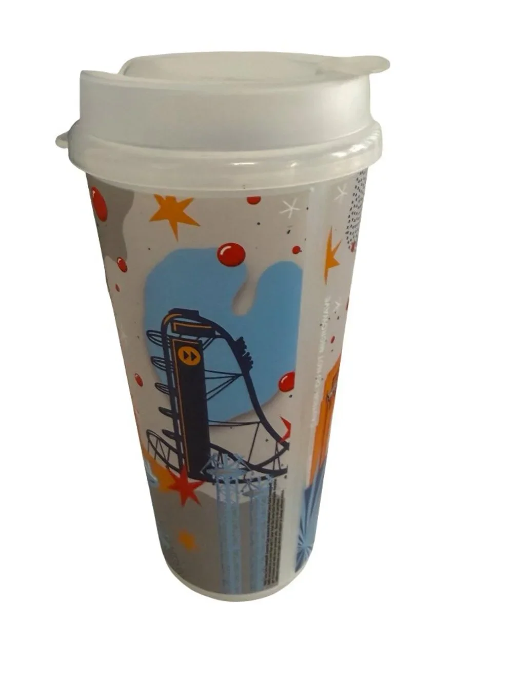 2016 Universal Orlando Coca-Cola Freestyle Souvenir Cup Islands of Adventure Whi